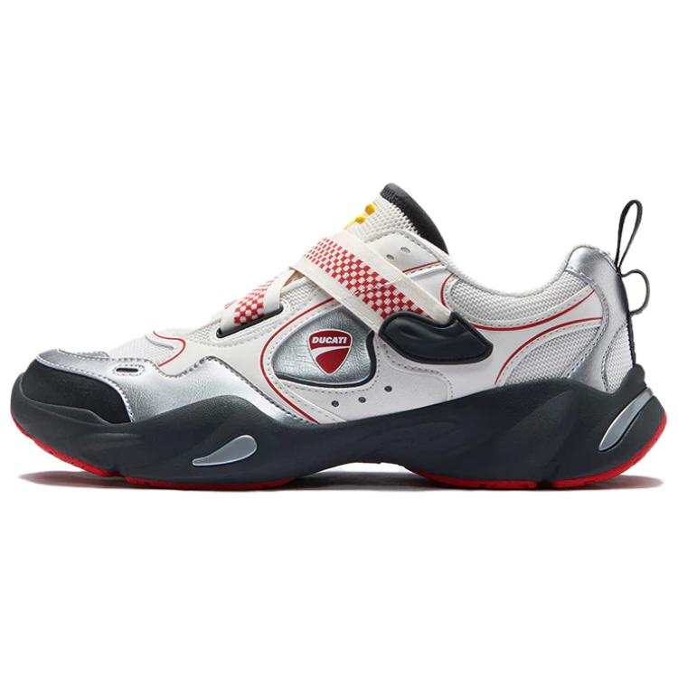 FILA FUSION Ducati x FILA FUSION EVA SLIM Waterdrop Shoes Textile, Synthetic Leather Breathable Low top Casual Shoes Women's