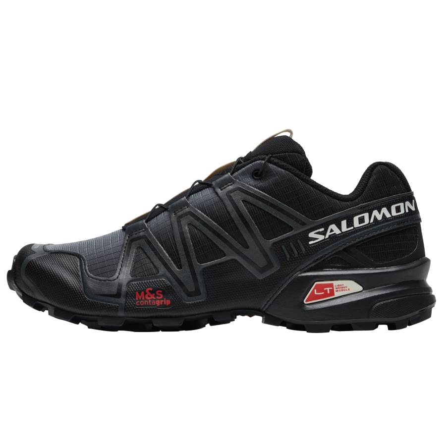 SALOMON Speedcross 3 Low top QuickLACE/ Casual Trail Running City Commuting Athletic Shoes Unisex Black Red