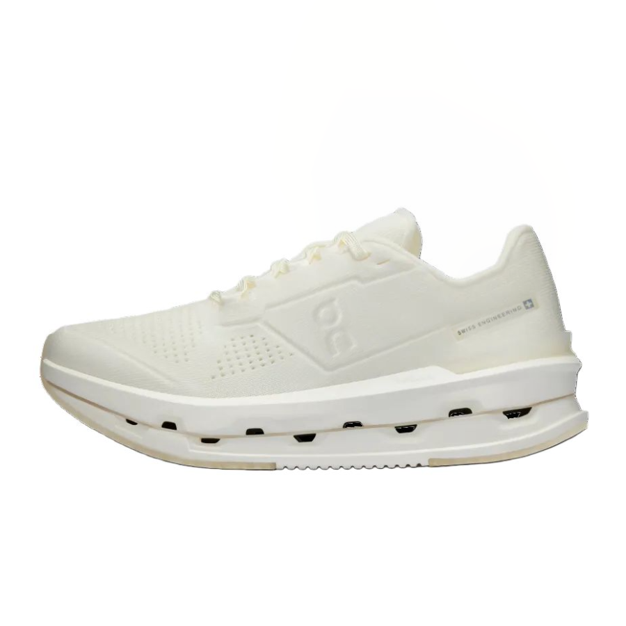 On Slip Resistant Abrasion Resistant Low top Casual Running Shoes Women's Ecru