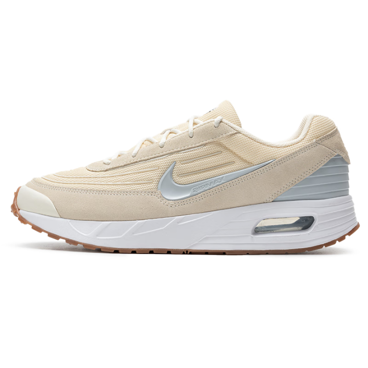 Nike Nike AIR MAX VERSE Synthetic Leather Breathable Low top Casual Shoes Unisex Beige