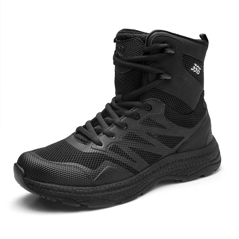 QIANGREN 3515 Outdoor Boots Men's Black