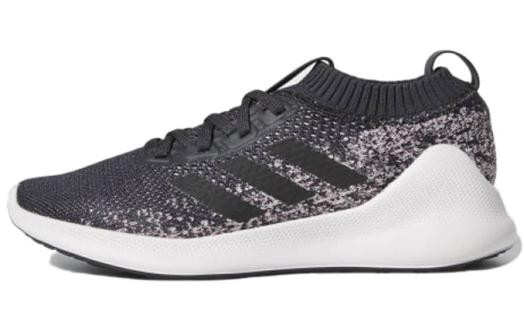 Adidas Adidas Purebounce+ Slip Resistant And Breathable Low top Running Shoes Women's Black Pink