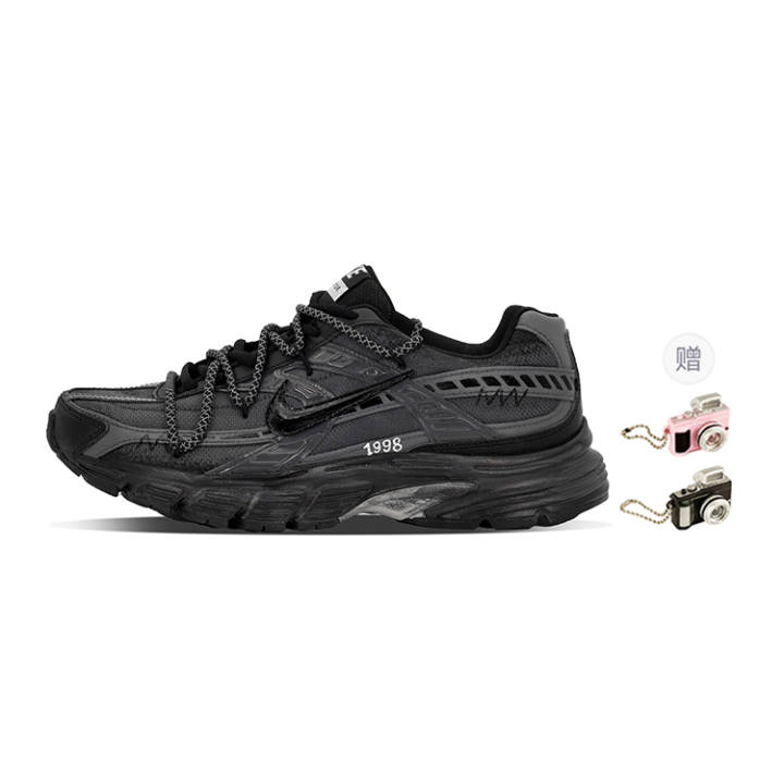 Nike Nike Initiator Abrasion Resistant Low top Running Shoes Men's Premium Black