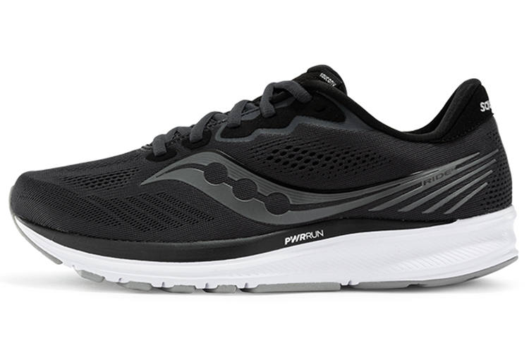 saucony Women's Ride 14 Wide 'Charcoal'