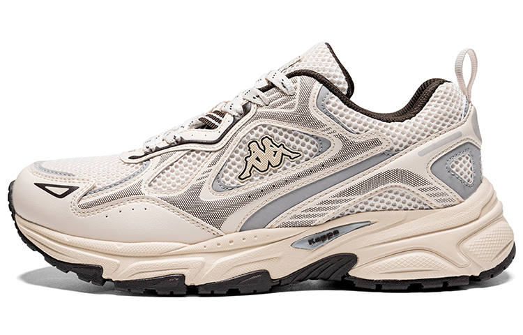 Kappa Feather Wing Low top Running Shoes Unisex Moon Gray Silver Gray