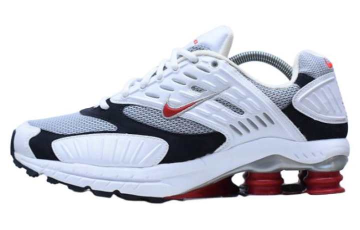 Nike Nike Shox Fsm Metallic Silver Varsity Red
