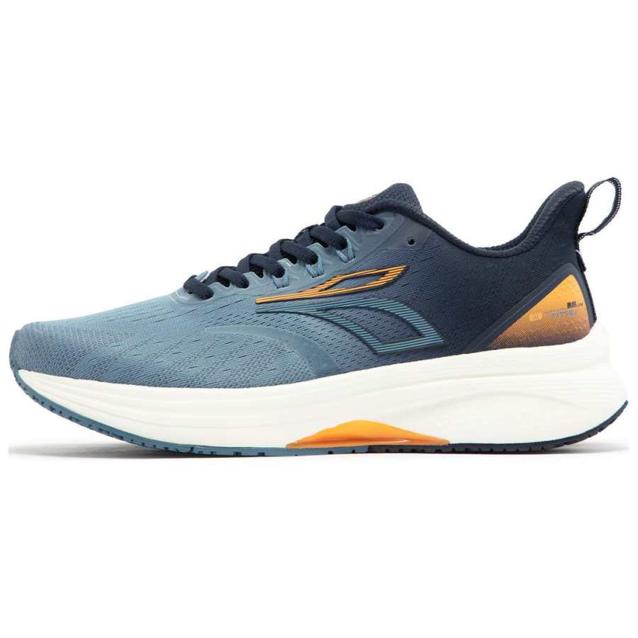 361° Titan Lite Comfortable And Trendy Cushioning, Wear Resistant Low top Casual Running Shoes Unisex Blue Orange