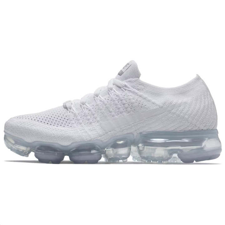 Nike Nike AIR VAPORMAX Abrasion Resistant Low top Casual Running Shoes Women's White