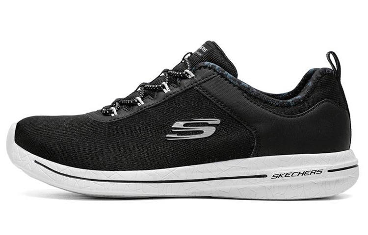 Skechers Burst Casual Shoes Women's Low Top Black/White