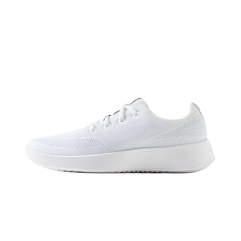 Allbirds Abrasion Resistant Slip Resistant Low top Running Shoes Men's White