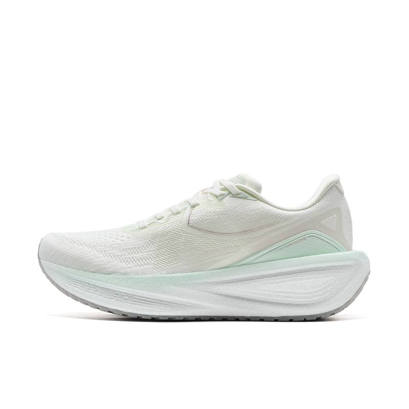 XTEP Cyan Cloud Low top Carbon Plate Training City Commuting Running Shoes Women's White