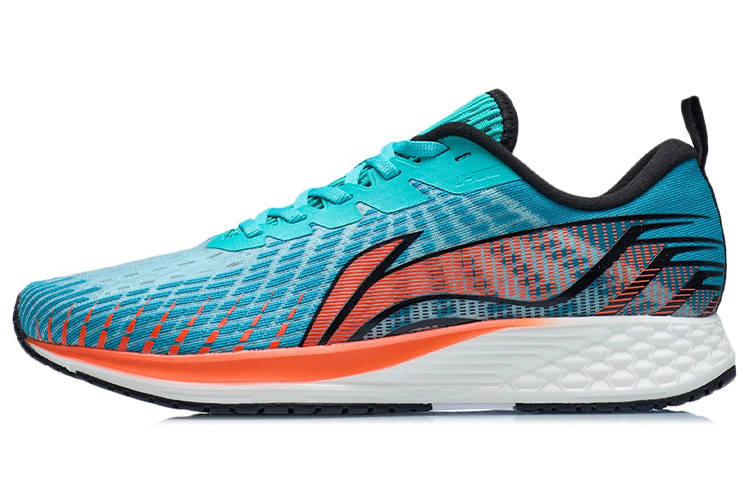 Li-Ning Li Ning Red Hare 1 Lace Up Textile, Synthetic Leather Breathable Abrasion Resistant Slip Resistant
