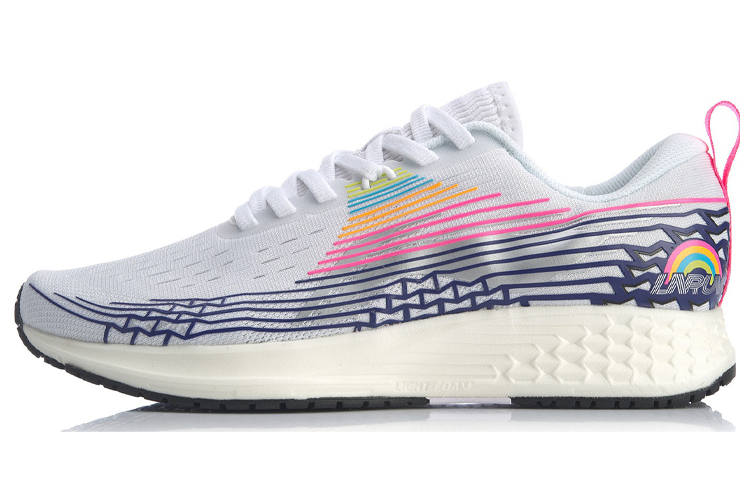 Li-Ning Li Ning Red Hare 4 Low top Running Shoes Women's White Multicolor