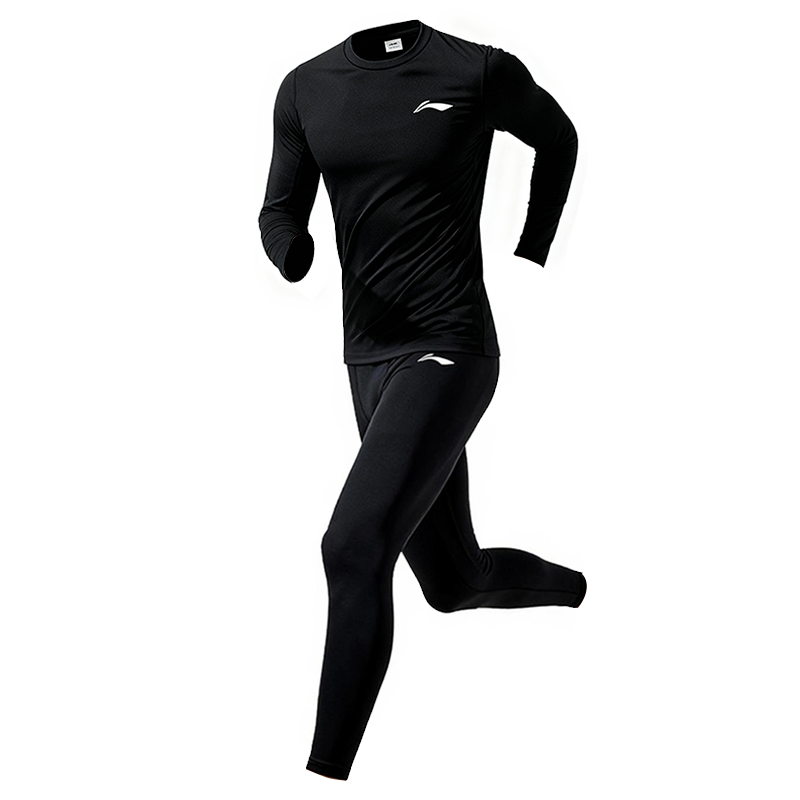 Li-Ning Li Ning Fitness Set Men's Black