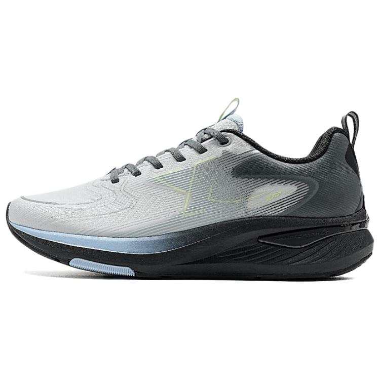 XTEP Slip Resistant Abrasion Resistant Cushioning Low top Casual Running Shoes Men's Gray Blue Black