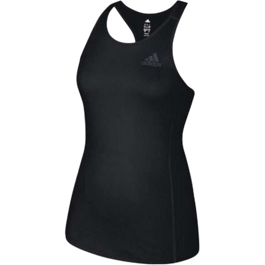 Adidas Adidas Sleeveless Sports Shirts Women's Black Racerback