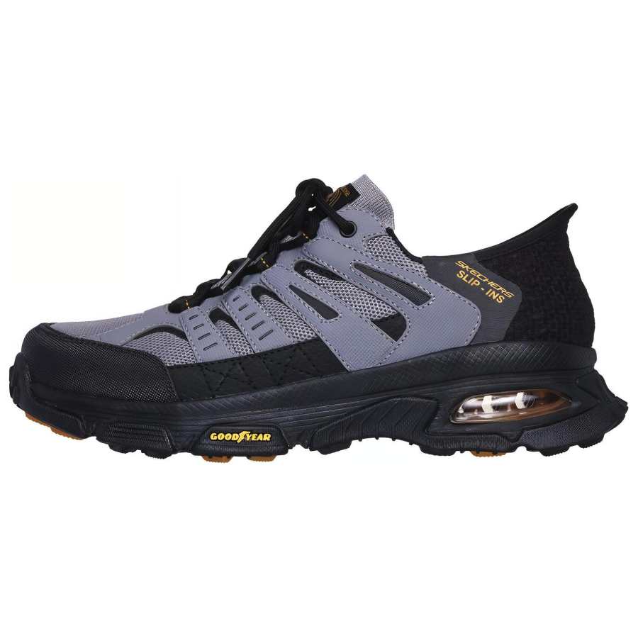 Skechers Low top Running Shoes Men's Black Gray