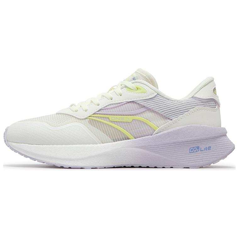 361° Casual Shoes Cushioning, Wear Resistant Low top Casual Shoes Women's White Purple