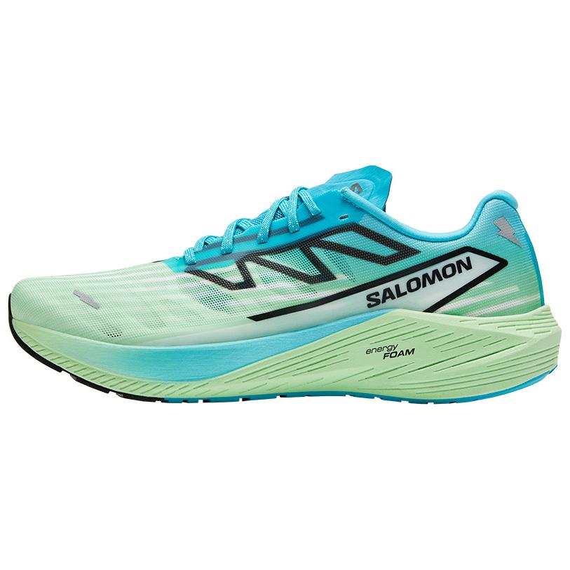 SALOMON Mesh Low top Running Shoes Men's Blue