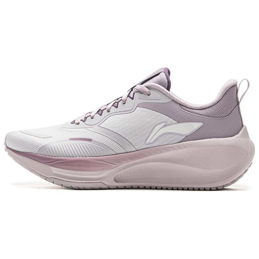 Li-Ning Li Ning Wuyue 2.0 Protective Edition Running Shoes Women's Low Top Smoky Purple Gray/Brocade Purple