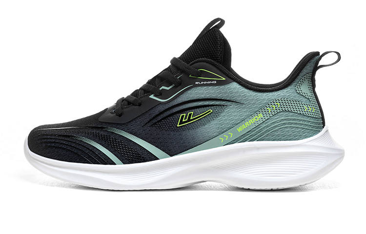 WARRIOR WARRIOR Low top EVA Running Shoes Men's Black Green