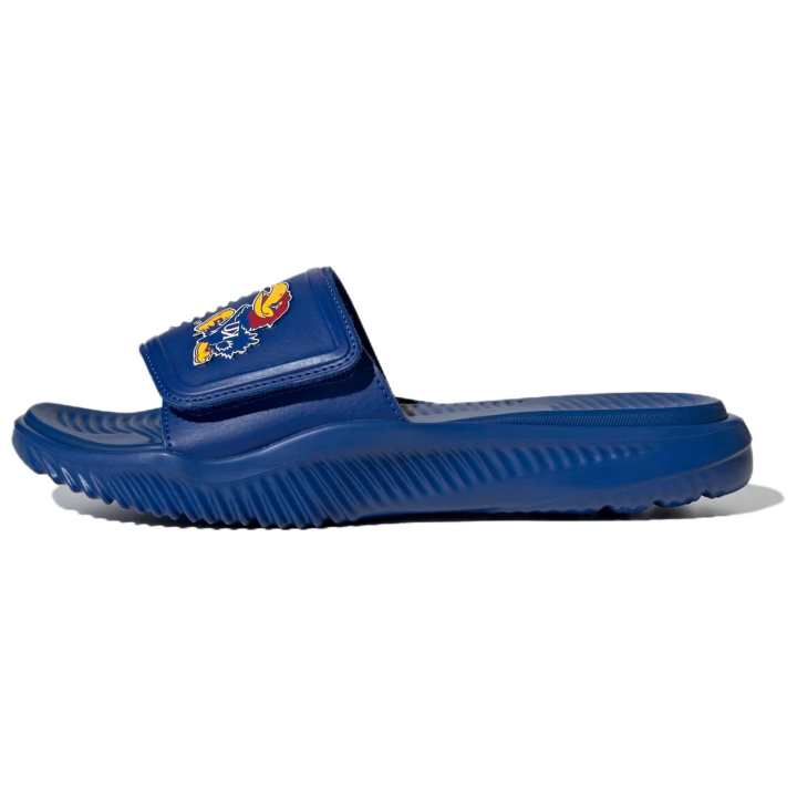Adidas Adidas Alphabounce Slide 2.0 Kansas Collegiate Royal Team Power Red Bright Gold