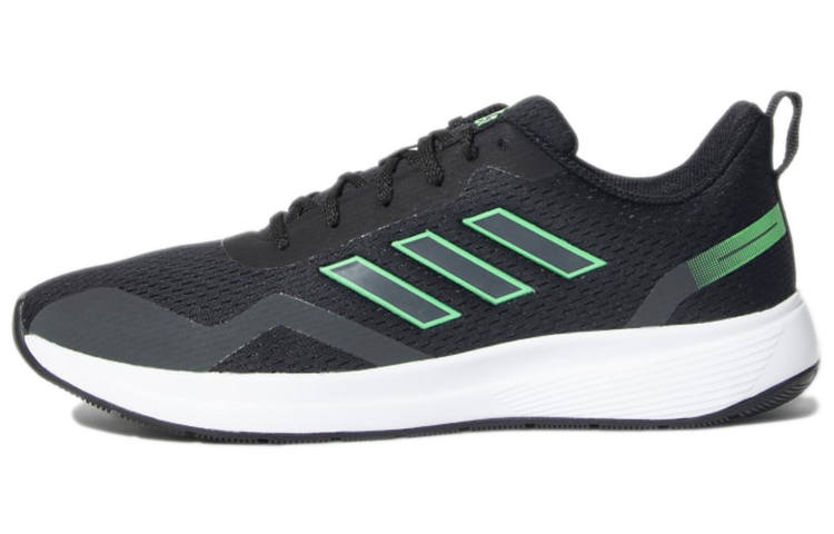 Adidas Adidas Ampligy Fabric Abrasion Resistant Slip Resistant Low top Running Shoes Men's Black