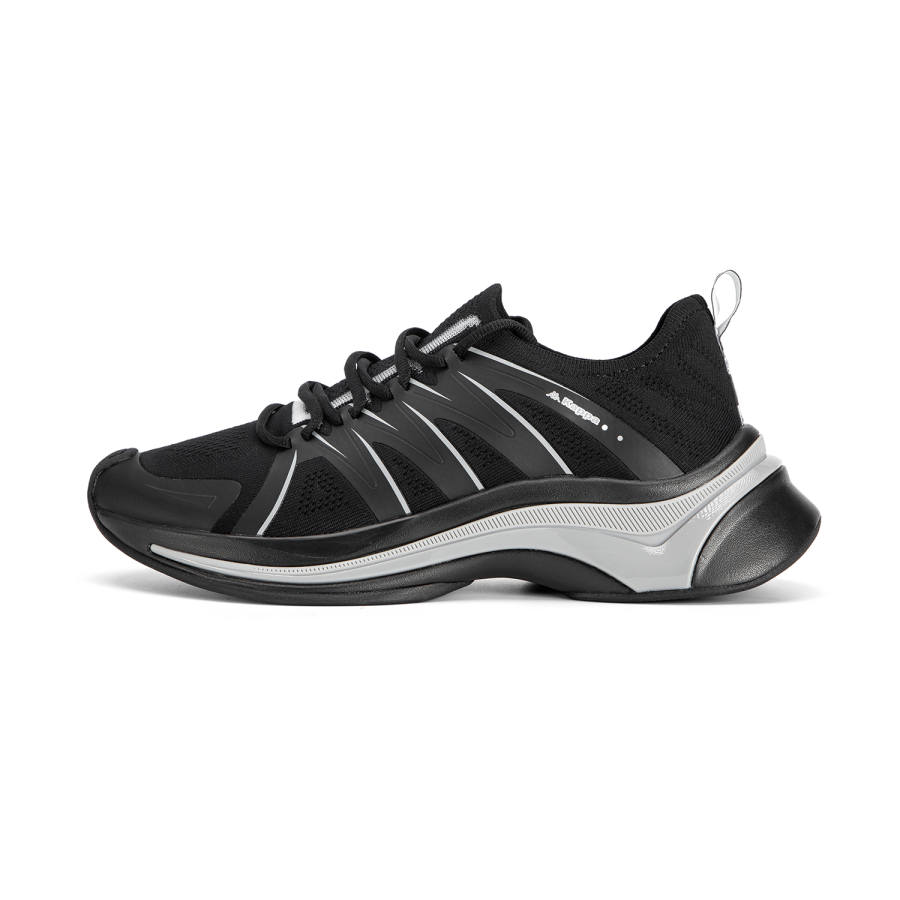Kappa Rebound Slip Resistant Lightweight Running Shoes Unisex Black
