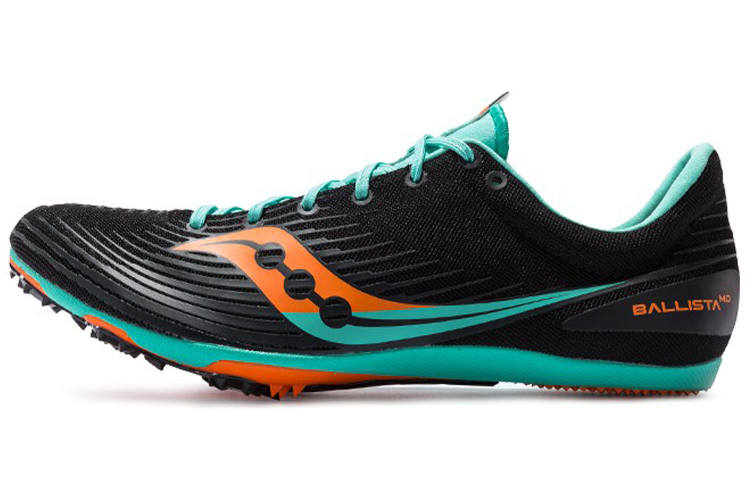saucony Women's Ballista MD 'Black Cool Mint'