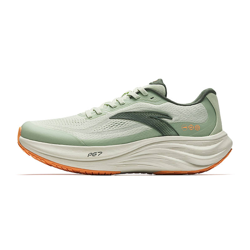 Anta Travel Step 1.5 Slip Resistant Abrasion Resistant Low top Running Shoes Men's Green