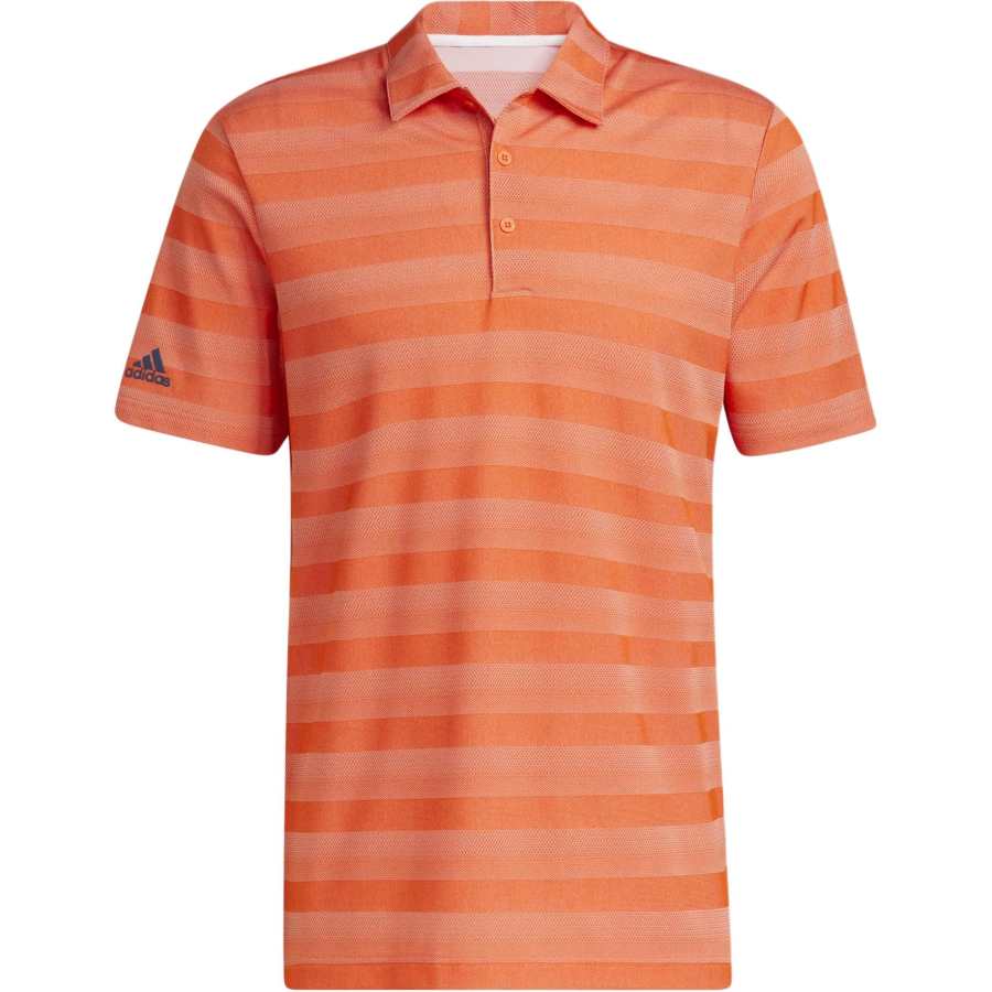 Adidas Adidas Golf Clothing Men's Orange Lapel Moderate