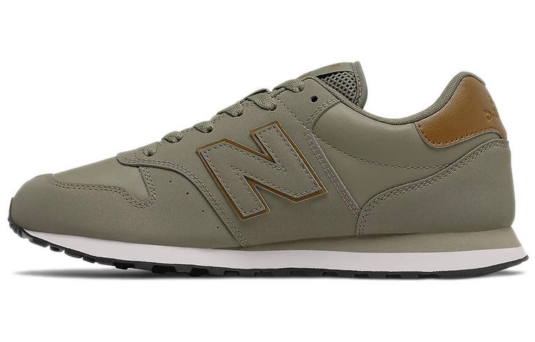 New Balance New Balance NB 500 Running Shoes Men's Low Top Gray/Brown/White