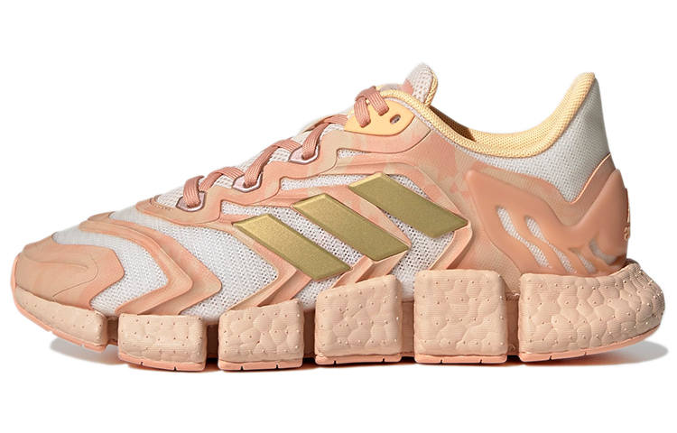 Adidas Adidas Breathable And Wear resistant Low top Running Shoes Women's Orange Pink
