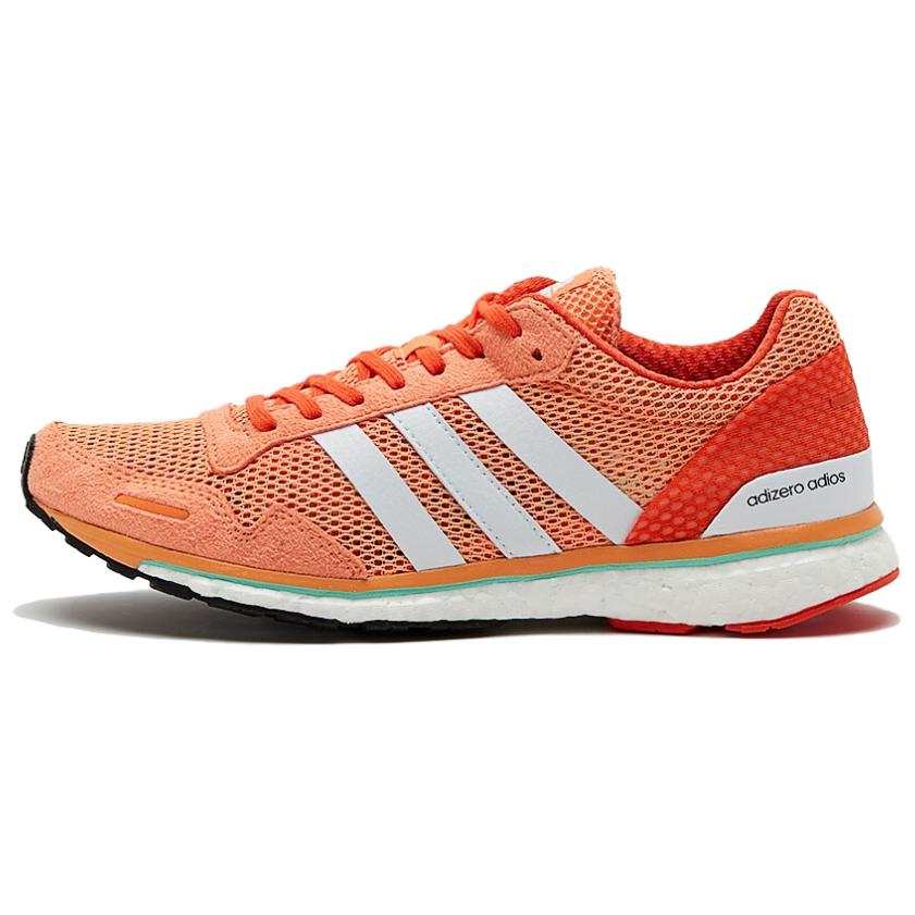 Adidas adidas Adizero Adios Orange White Women's