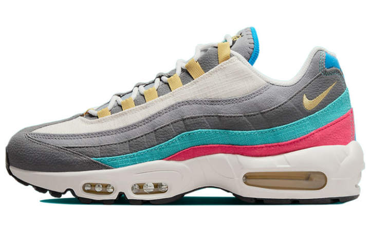 Nike Nike Air Max 95 Air Sprung Grey Aqua Pink