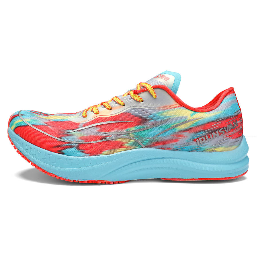 IRUNSVAN Low top Running Shoes Unisex Pen Brush Galaxy