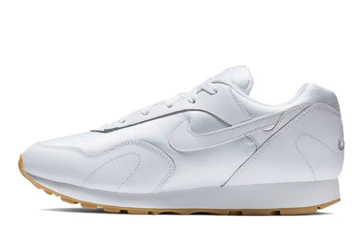 Nike Nike Outburst Slip Resistant Lightweight Non slip Lightweight Low top Running Shoes Women's White
