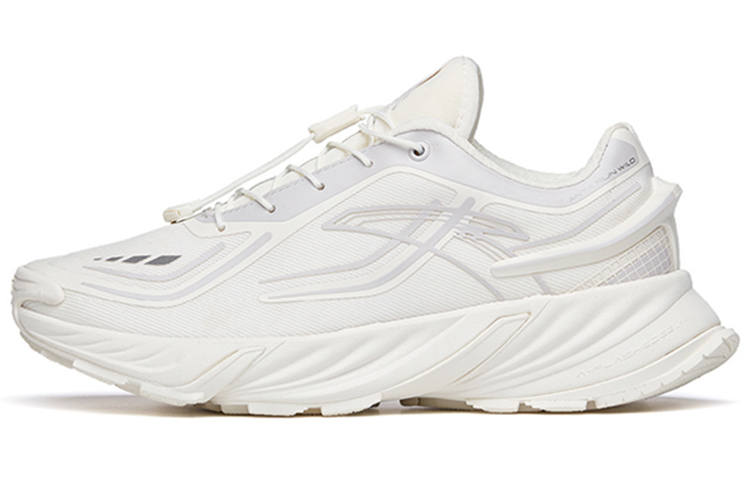 Anta Low top Running Shoes Women's White Gray Beyond The Finish Line Trail Running