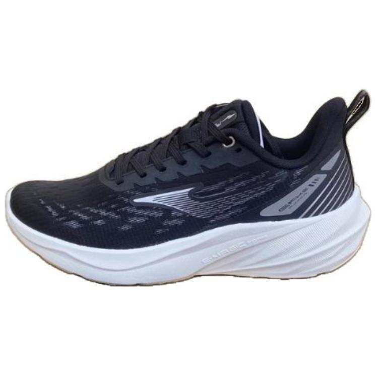 Erke Comfortable Cushioning Abrasion Resistant Low top Running Shoes Women's Black