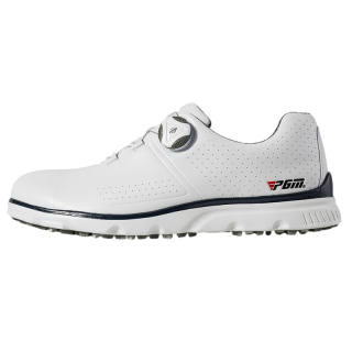 PGM Slip Resistant Abrasion Resistant Low top Golf Shoes Men's White Blue