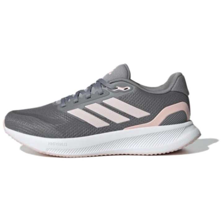 Adidas Adidas Runfalcon 5 Wide Grey Sandy Pink Cloud White Women's