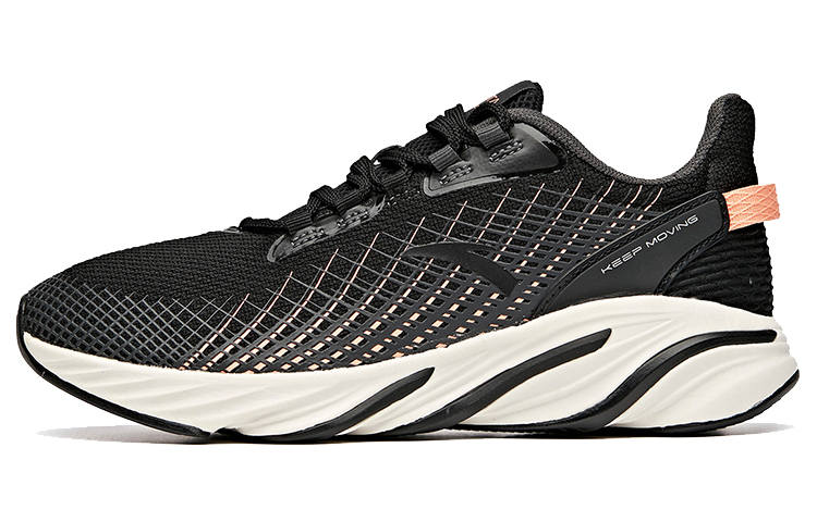 Anta Running Collection Low top Running Shoes Women's Black Red White