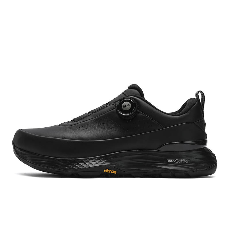 FILA VELOCITY Abrasion Resistant Coverage Abrasion Resistant Coverage Low top Golf Shoes Men's Galloping Horse Black