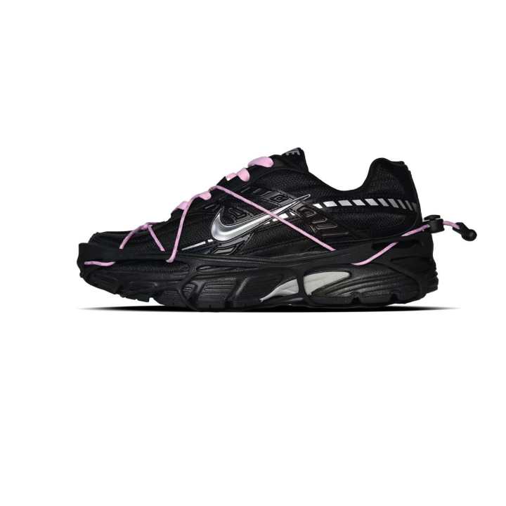 Nike Nike Initiator Cushioning Slip Resistant Abrasion Resistant Breathable Low top Running Shoes Men's Black Pink