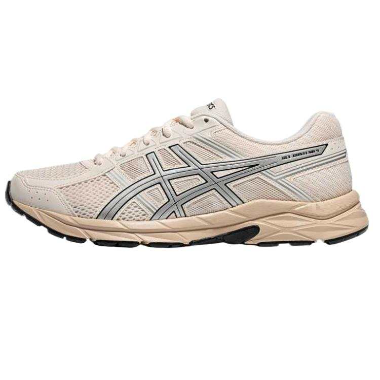 ASICS Gel Contend 4 Textile, Synthetic Leather Cushioning Abrasion Resistant Low top Physical Fitness Test & Exam