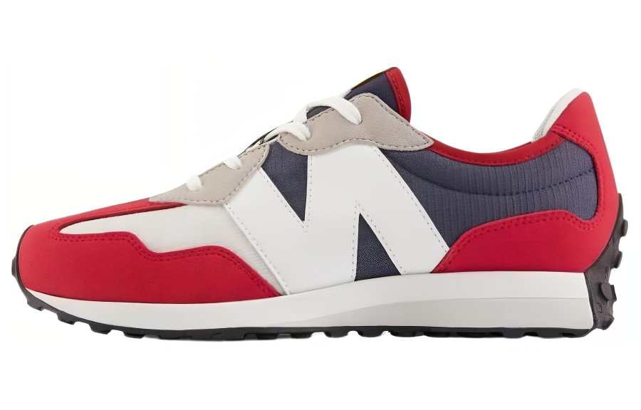 New Balance 327 New Balance Big Kid 'Team Red Natural Indigo'