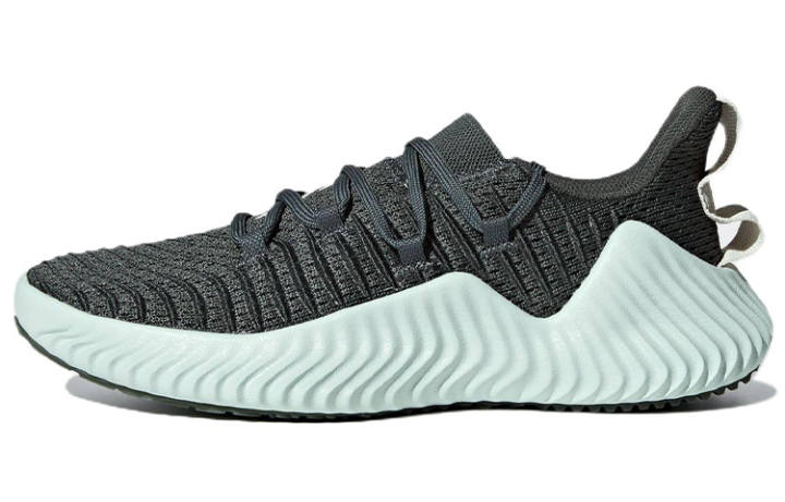 Adidas Adidas AlphaBounce Running Shoes Women's Low Top Black/Blue
