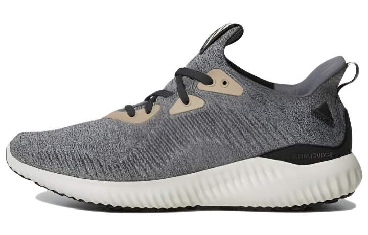 Adidas Adidas AlphaBounce Comfortable Abrasion Resistant Low top Running Shoes Women's Gray