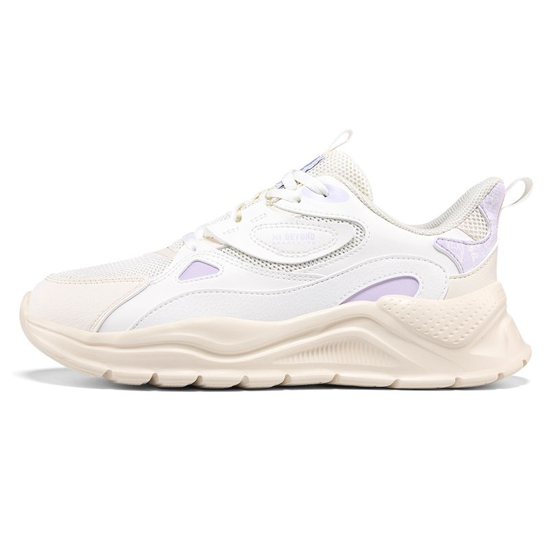361° Breathable And Lightweight Low top Casual Shoes Women's White Beige