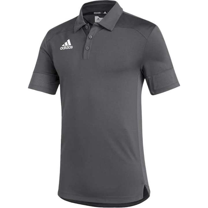 Adidas Adidas Polo Shirts Men's Gray Polo Collar Moderate Other